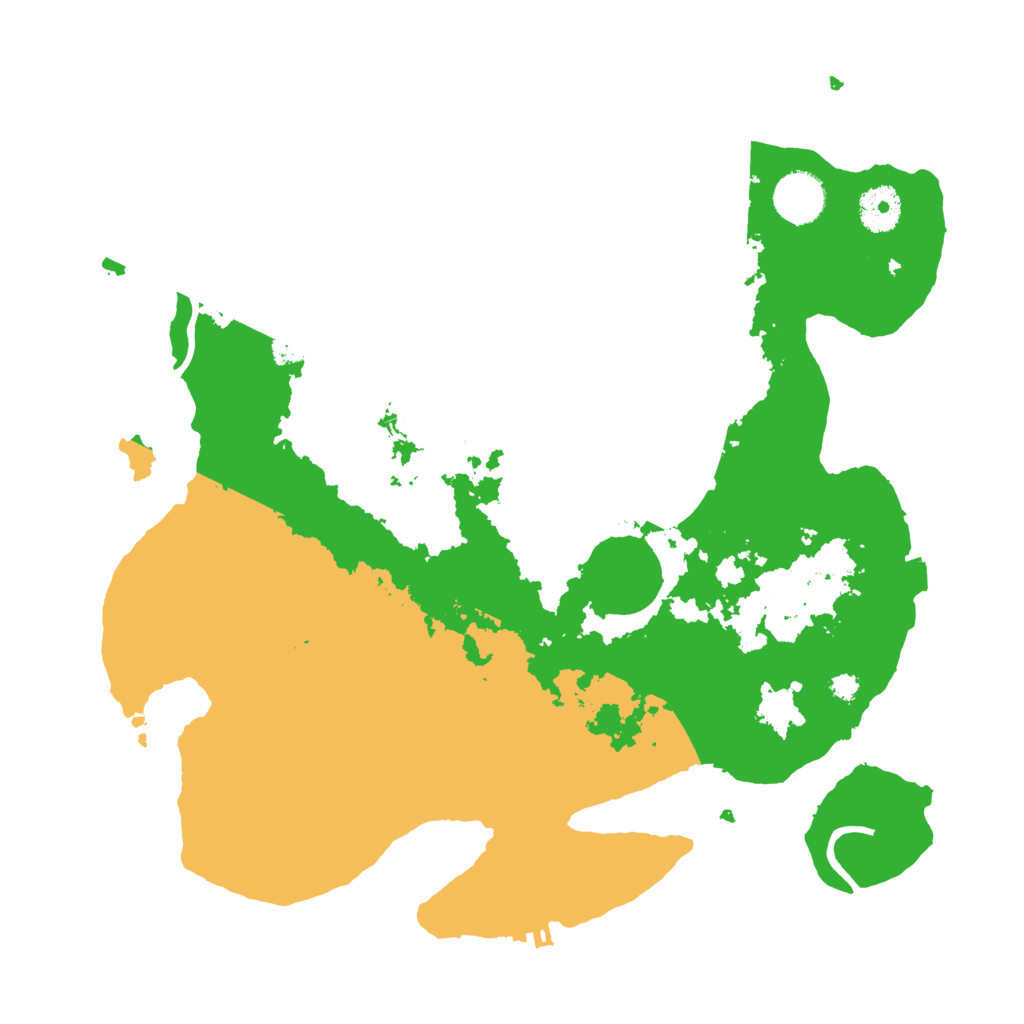 Biome Rust Map: Procedural Map, Size: 3500, Seed: 229681935