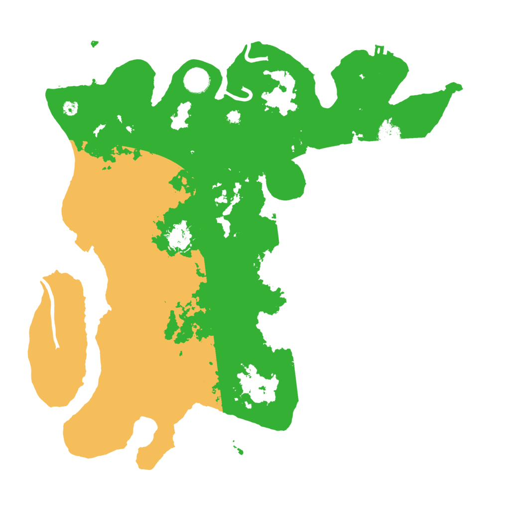 Biome Rust Map: Procedural Map, Size: 3500, Seed: 1906572660