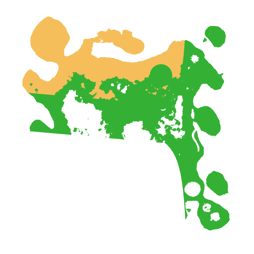 Biome Rust Map: Procedural Map, Size: 3000, Seed: 1703854916