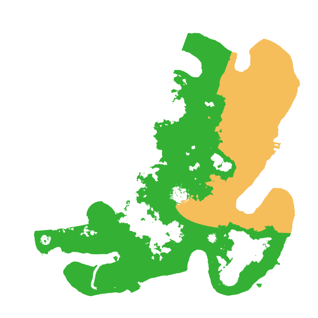 Biome Rust Map: Procedural Map, Size: 3250, Seed: 63568546