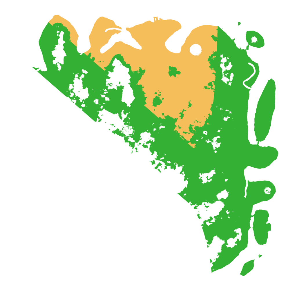 Biome Rust Map: Procedural Map, Size: 4500, Seed: 1259577461