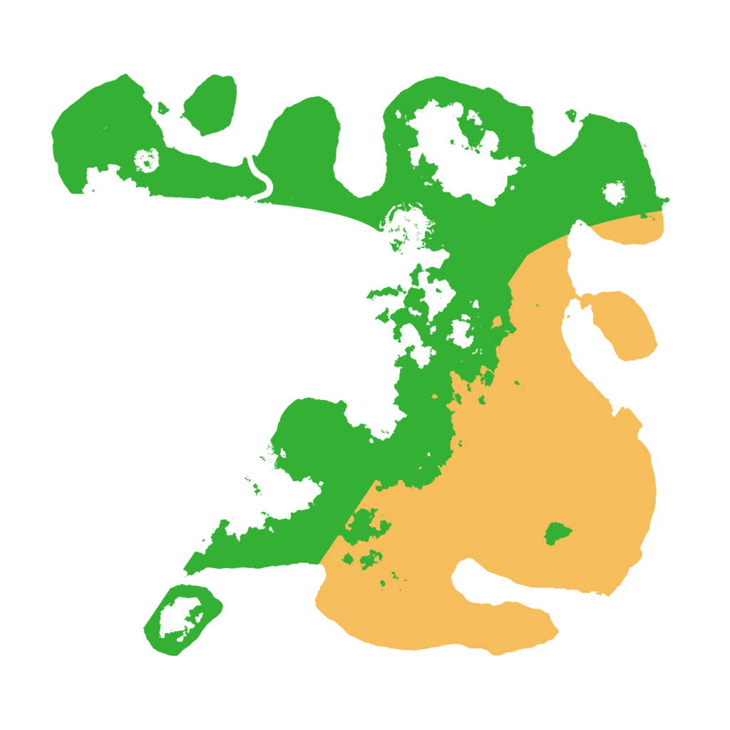 Biome Rust Map: Procedural Map, Size: 3000, Seed: 812232608