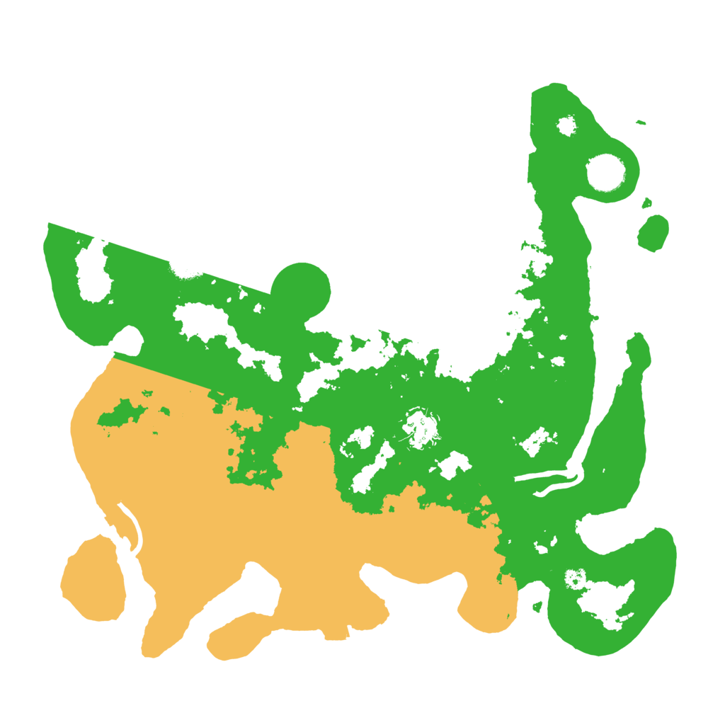 Biome Rust Map: Procedural Map, Size: 3400, Seed: 86447487