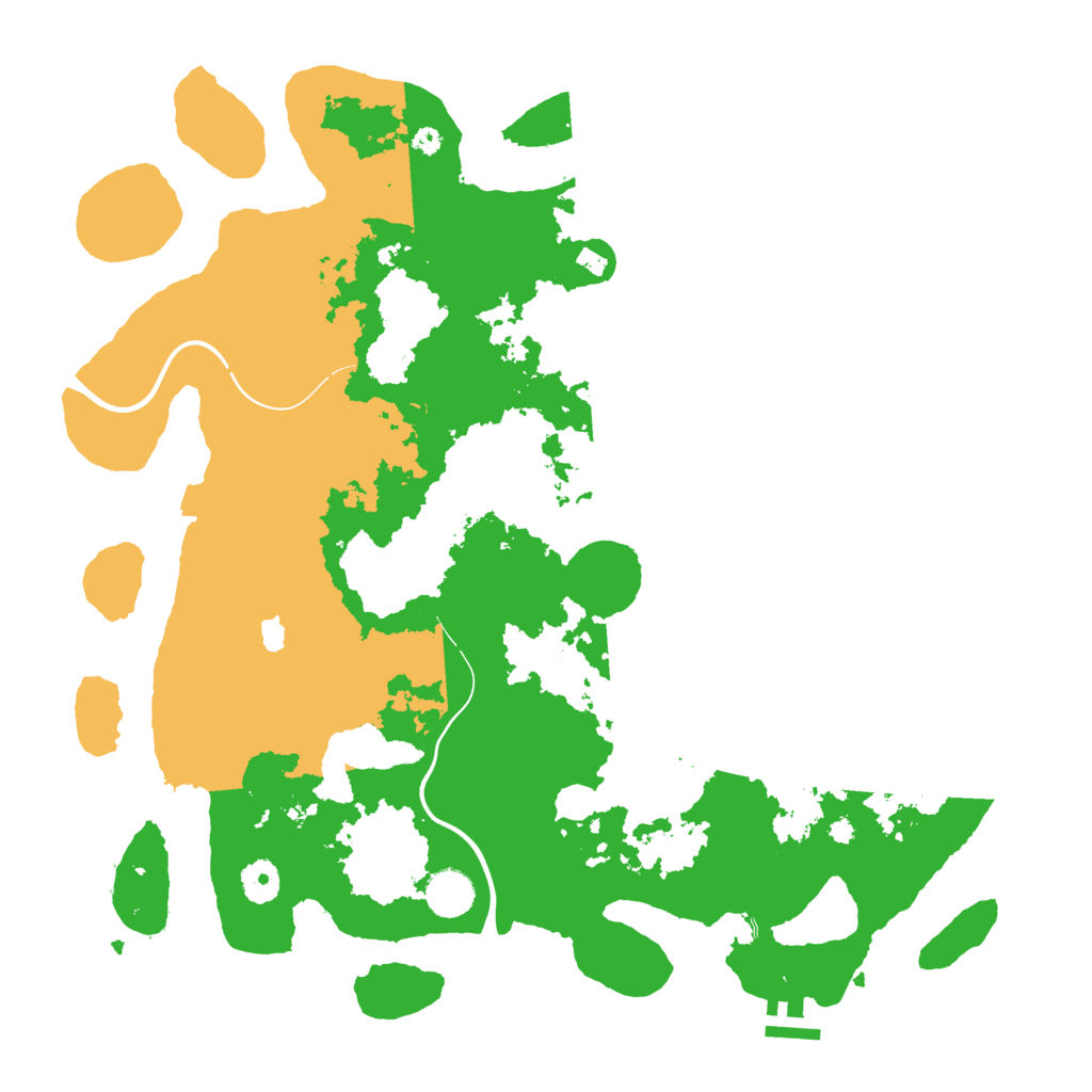 Biome Rust Map: Procedural Map, Size: 4000, Seed: 1836973053