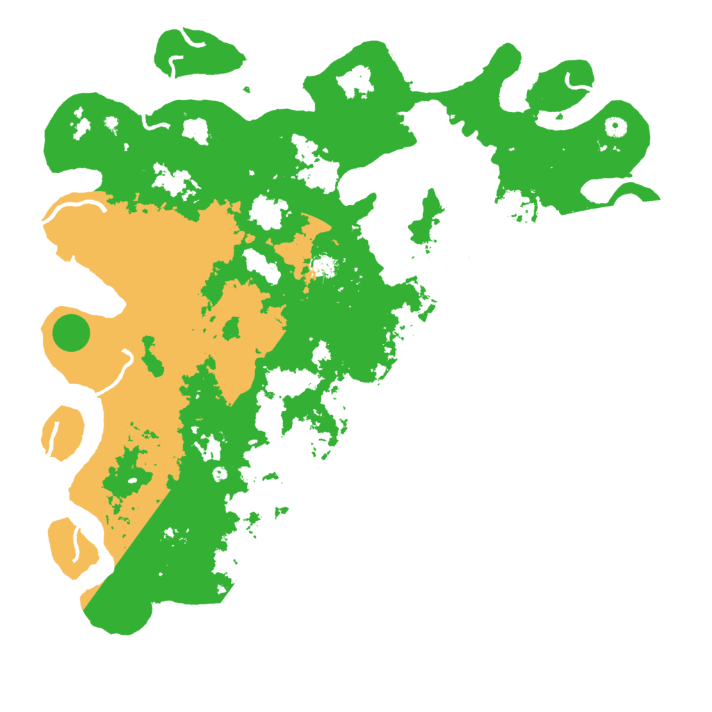 Biome Rust Map: Procedural Map, Size: 5000, Seed: 496074600