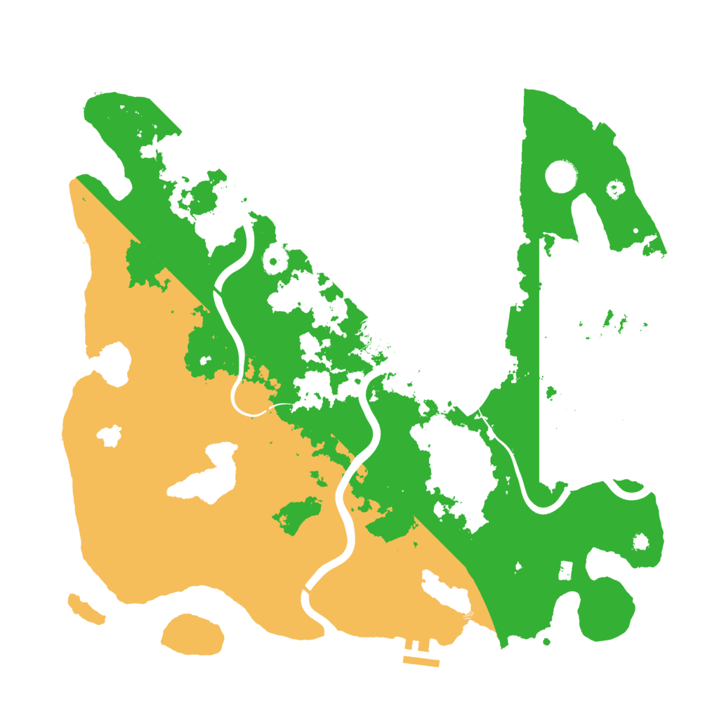 Biome Rust Map: Procedural Map, Size: 4000, Seed: 1655308695