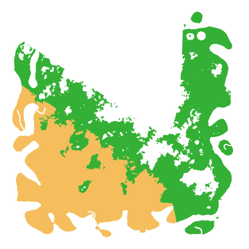 Biome Rust Map: Procedural Map, Size: 5000, Seed: 1955806167