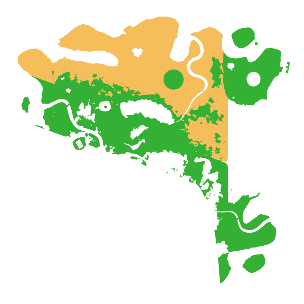 Biome Rust Map: Procedural Map, Size: 4000, Seed: 225116524