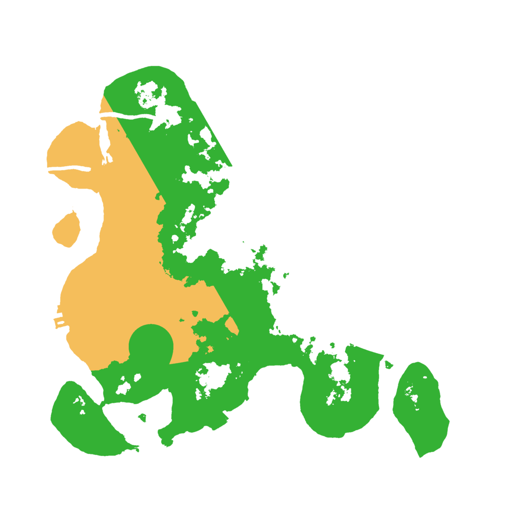 Biome Rust Map: Procedural Map, Size: 3000, Seed: 1547104331