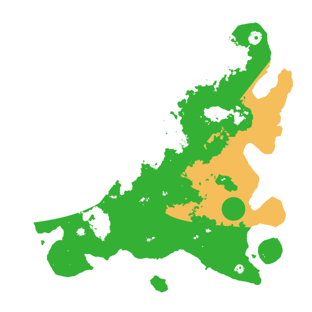 Biome Rust Map: Procedural Map, Size: 3500, Seed: 416347630