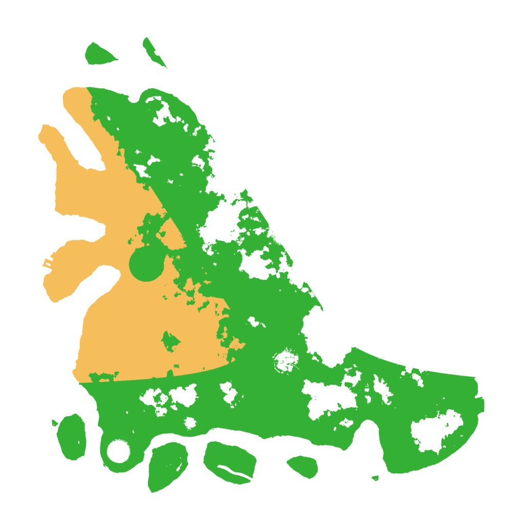 Biome Rust Map: Procedural Map, Size: 4000, Seed: 683165354