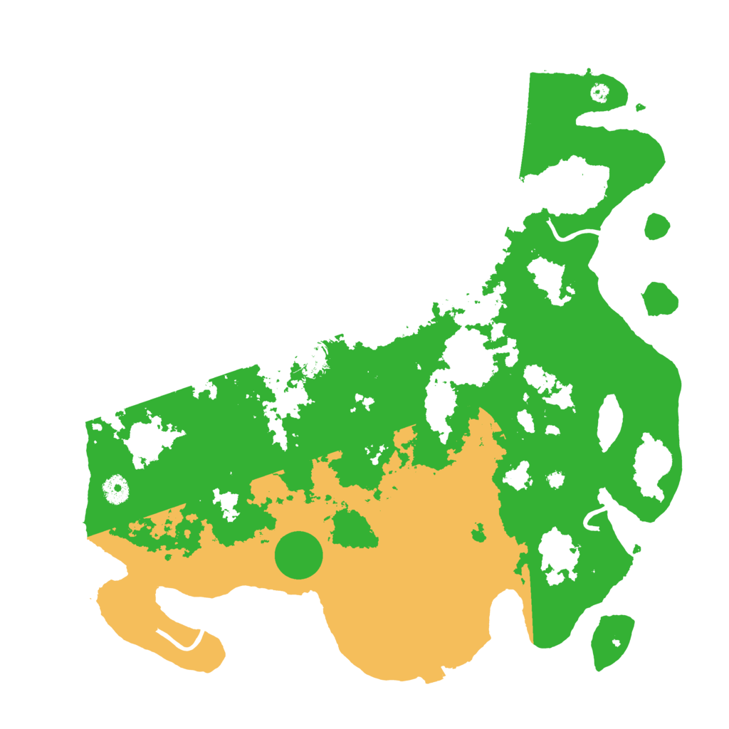 Biome Rust Map: Procedural Map, Size: 4000, Seed: 236925184