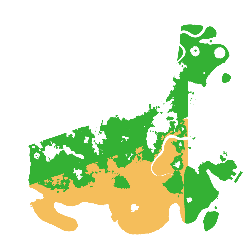 Biome Rust Map: Procedural Map, Size: 4000, Seed: 236925184