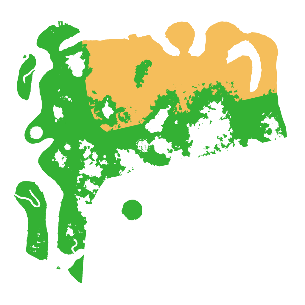 Biome Rust Map: Procedural Map, Size: 4200, Seed: 414958246