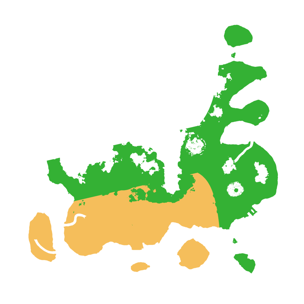 Biome Rust Map: Procedural Map, Size: 3000, Seed: 873151089