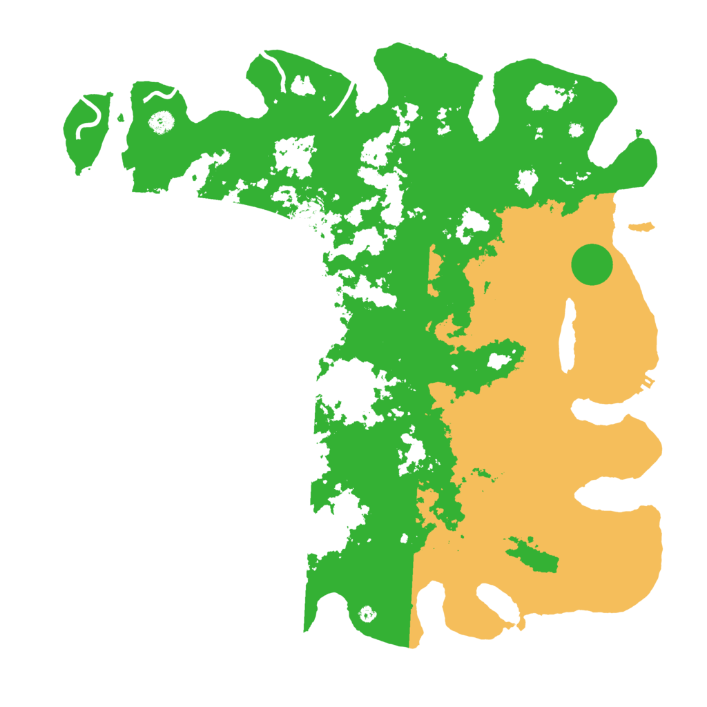 Biome Rust Map: Procedural Map, Size: 4500, Seed: 1268042244