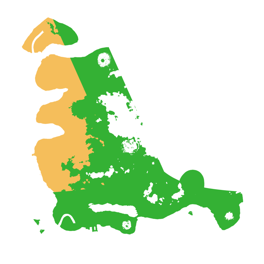 Biome Rust Map: Procedural Map, Size: 3000, Seed: 6784293