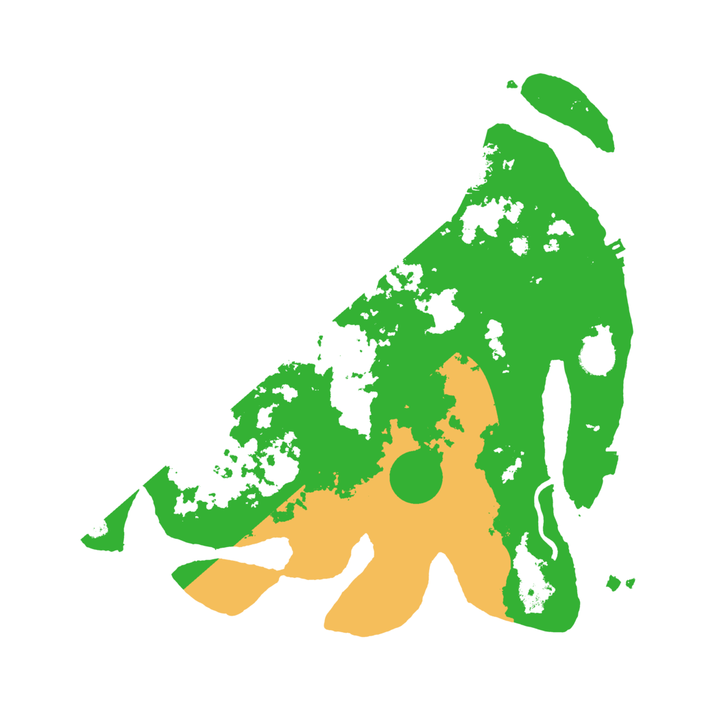 Biome Rust Map: Procedural Map, Size: 3500, Seed: 482976067