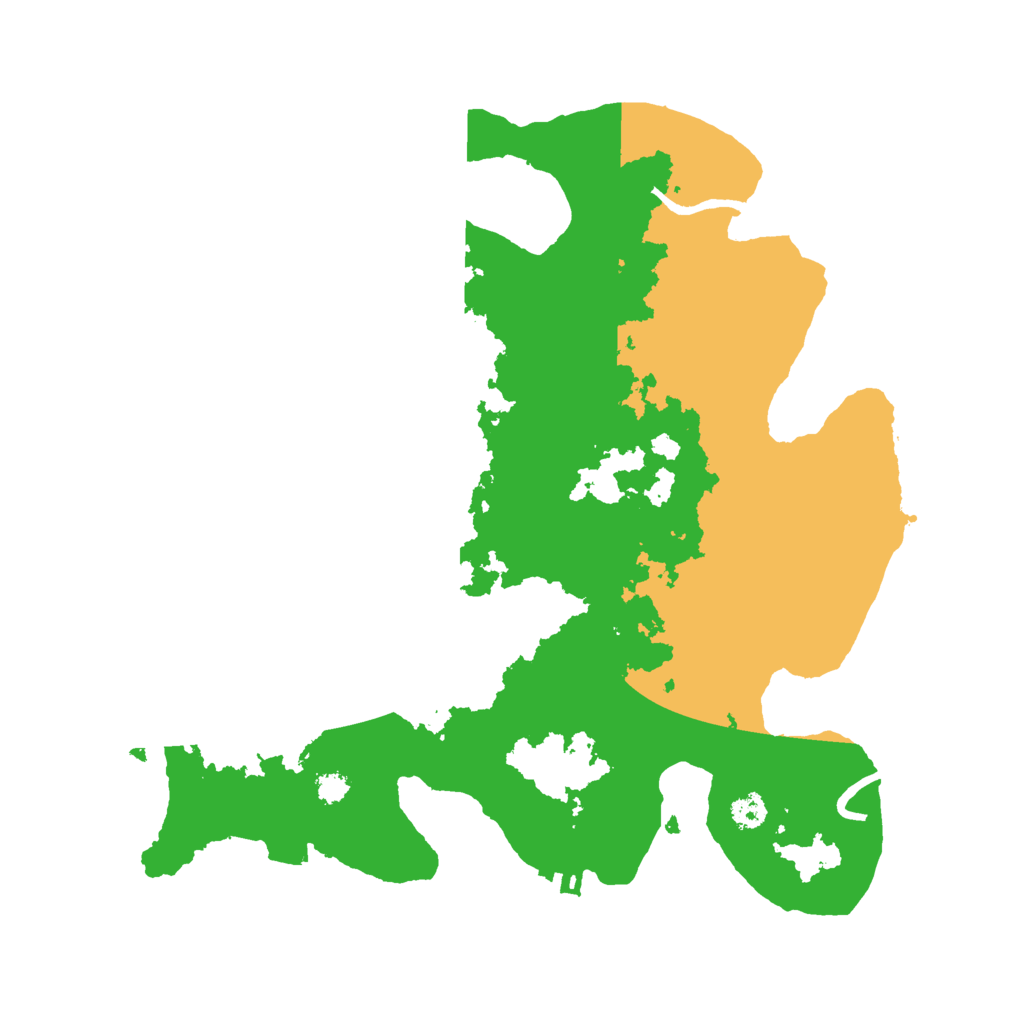 Biome Rust Map: Procedural Map, Size: 3000, Seed: 616032229