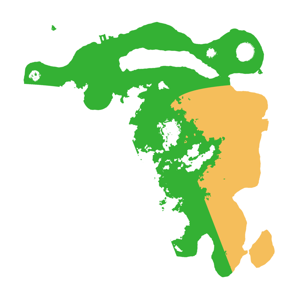 Biome Rust Map: Procedural Map, Size: 3000, Seed: 372846