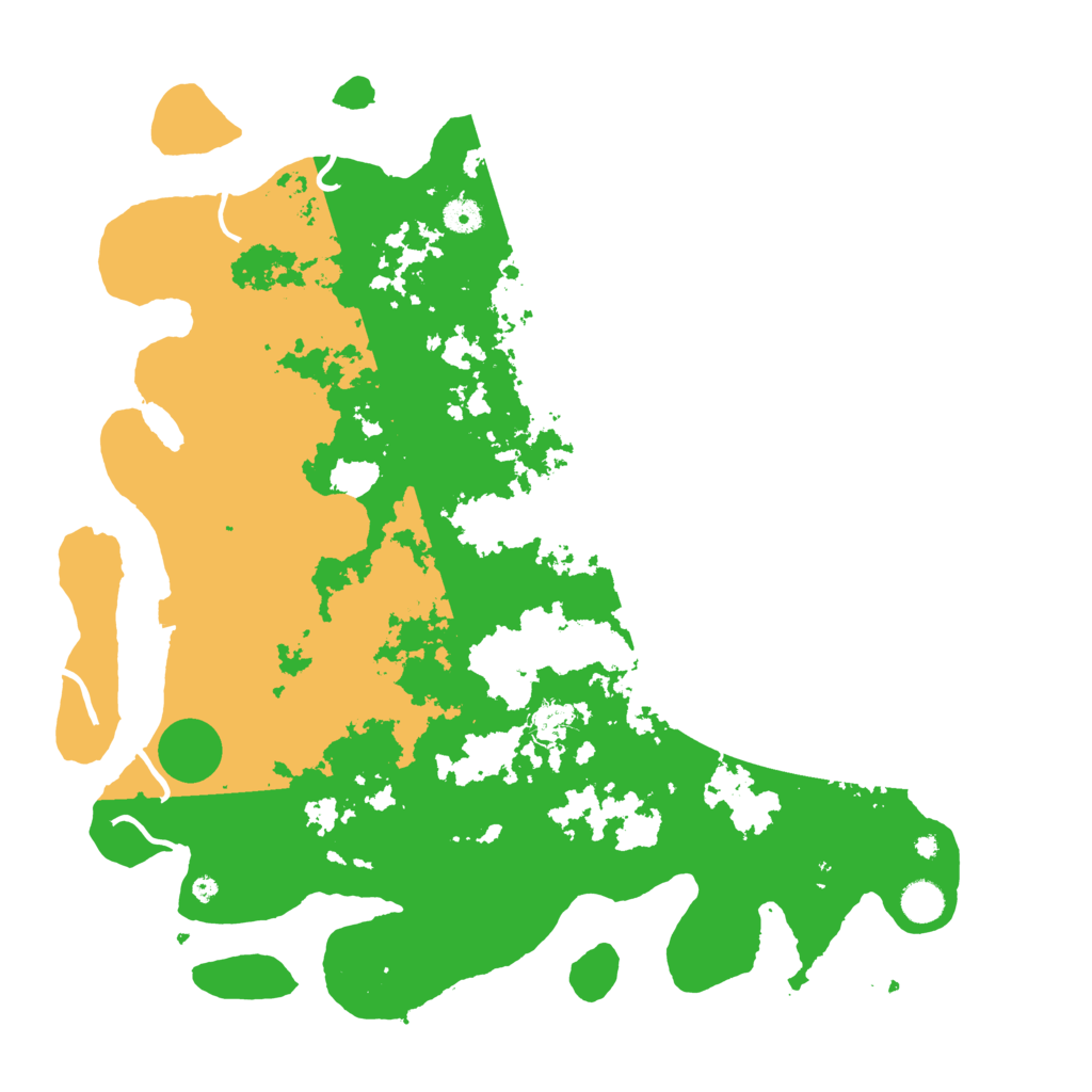 Biome Rust Map: Procedural Map, Size: 4500, Seed: 1852734659