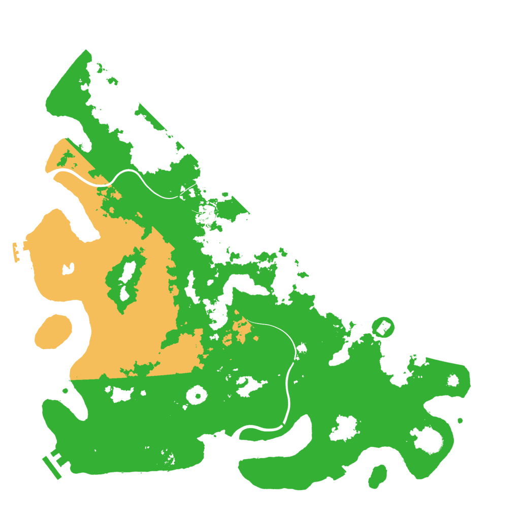Biome Rust Map: Procedural Map, Size: 4000, Seed: 1944216528