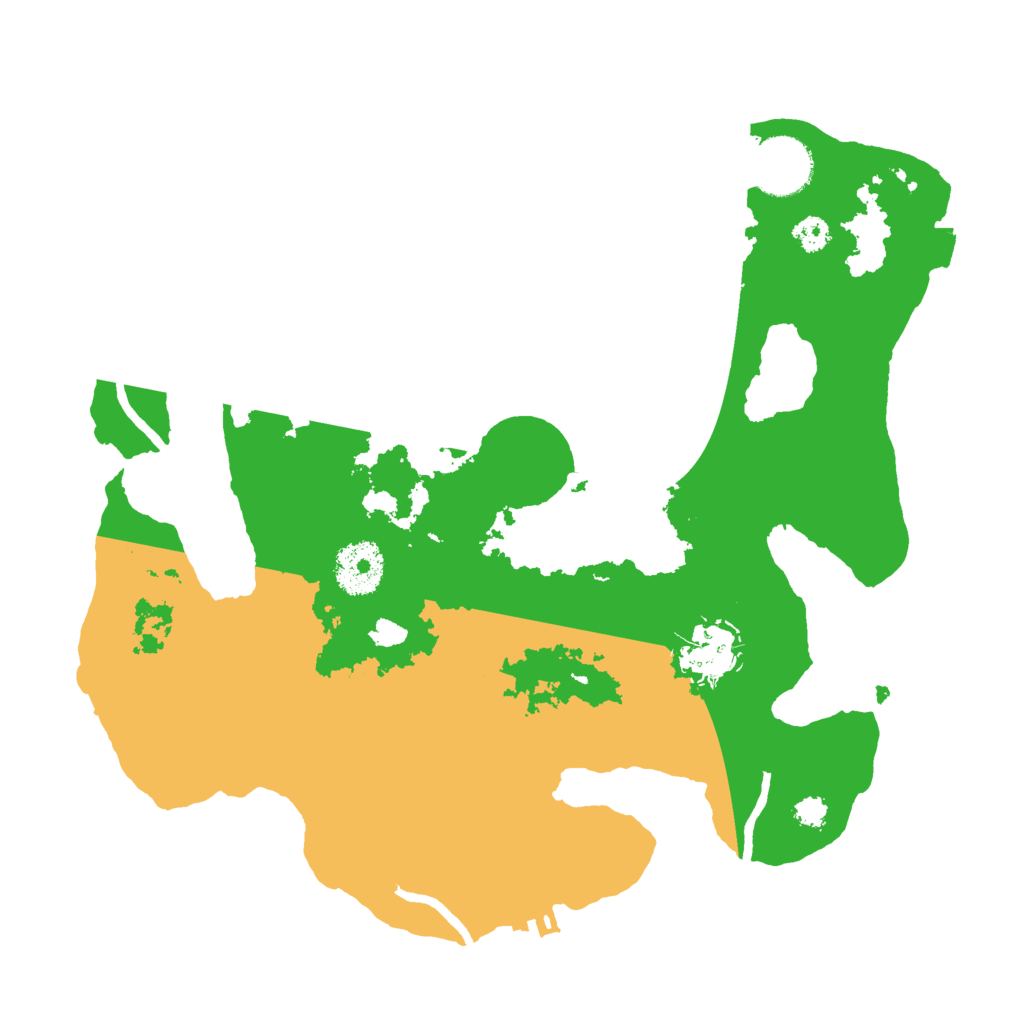 Biome Rust Map: Procedural Map, Size: 3000, Seed: 1017440965