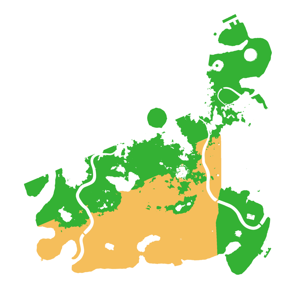 Biome Rust Map: Procedural Map, Size: 4000, Seed: 1619515776