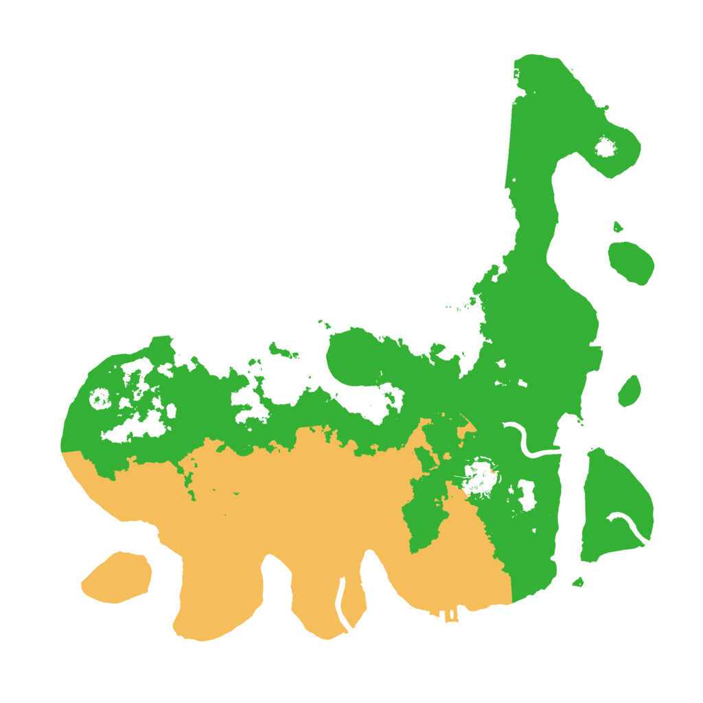 Biome Rust Map: Procedural Map, Size: 3300, Seed: 1141022389