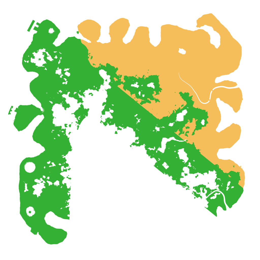 Biome Rust Map: Procedural Map, Size: 4250, Seed: 2032047059