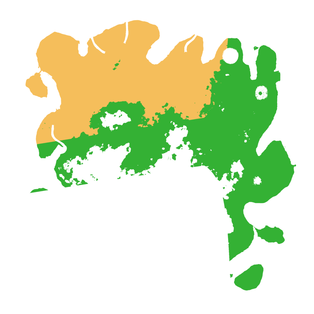 Biome Rust Map: Procedural Map, Size: 3550, Seed: 97054486