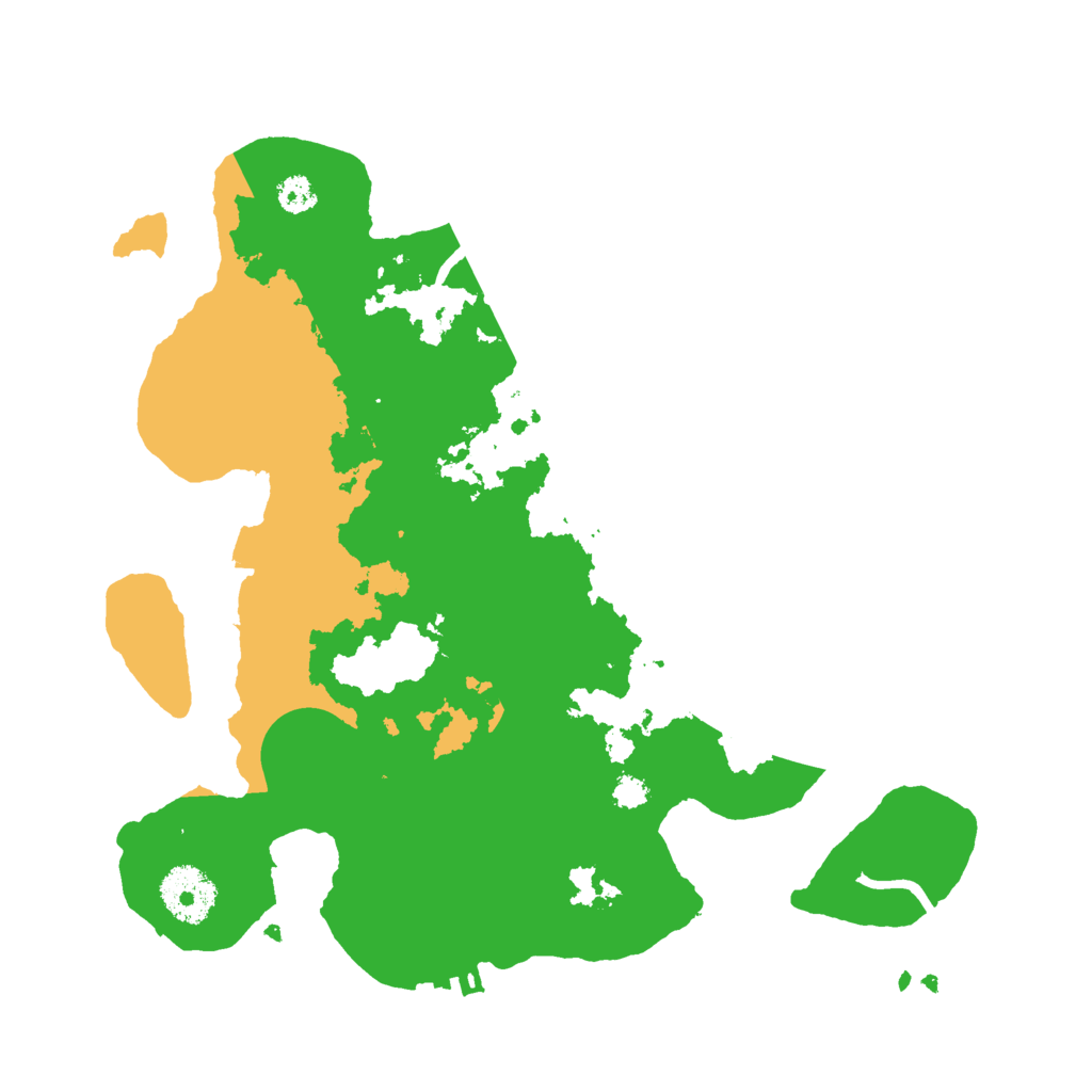 Biome Rust Map: Procedural Map, Size: 3000, Seed: 8164273
