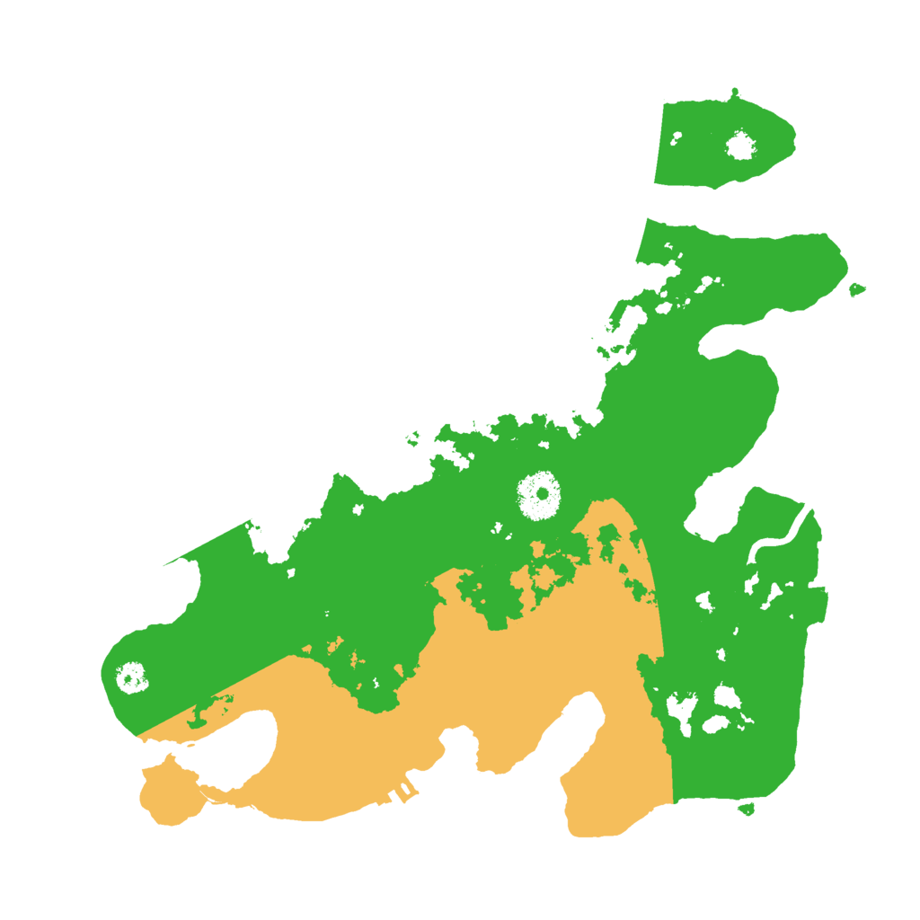 Biome Rust Map: Procedural Map, Size: 3000, Seed: 91560837