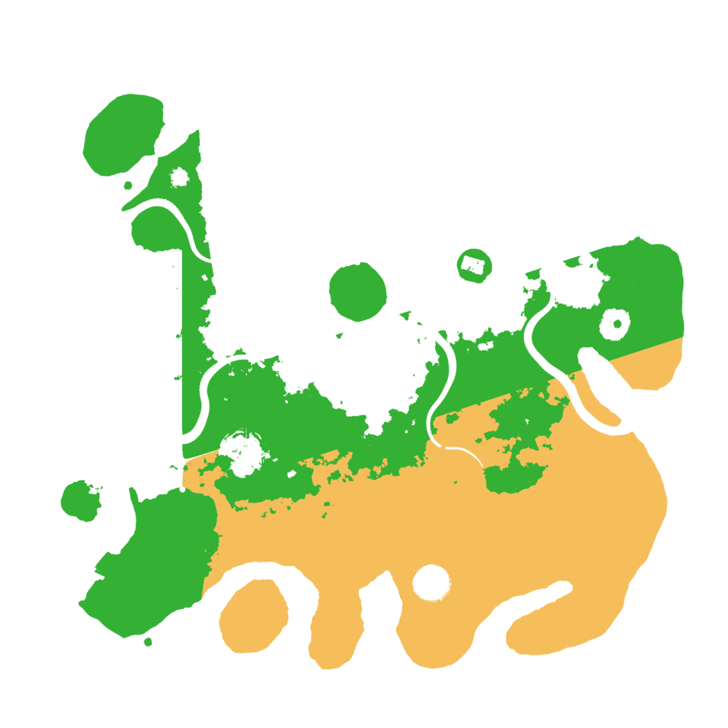 Biome Rust Map: Procedural Map, Size: 3500, Seed: 309060932