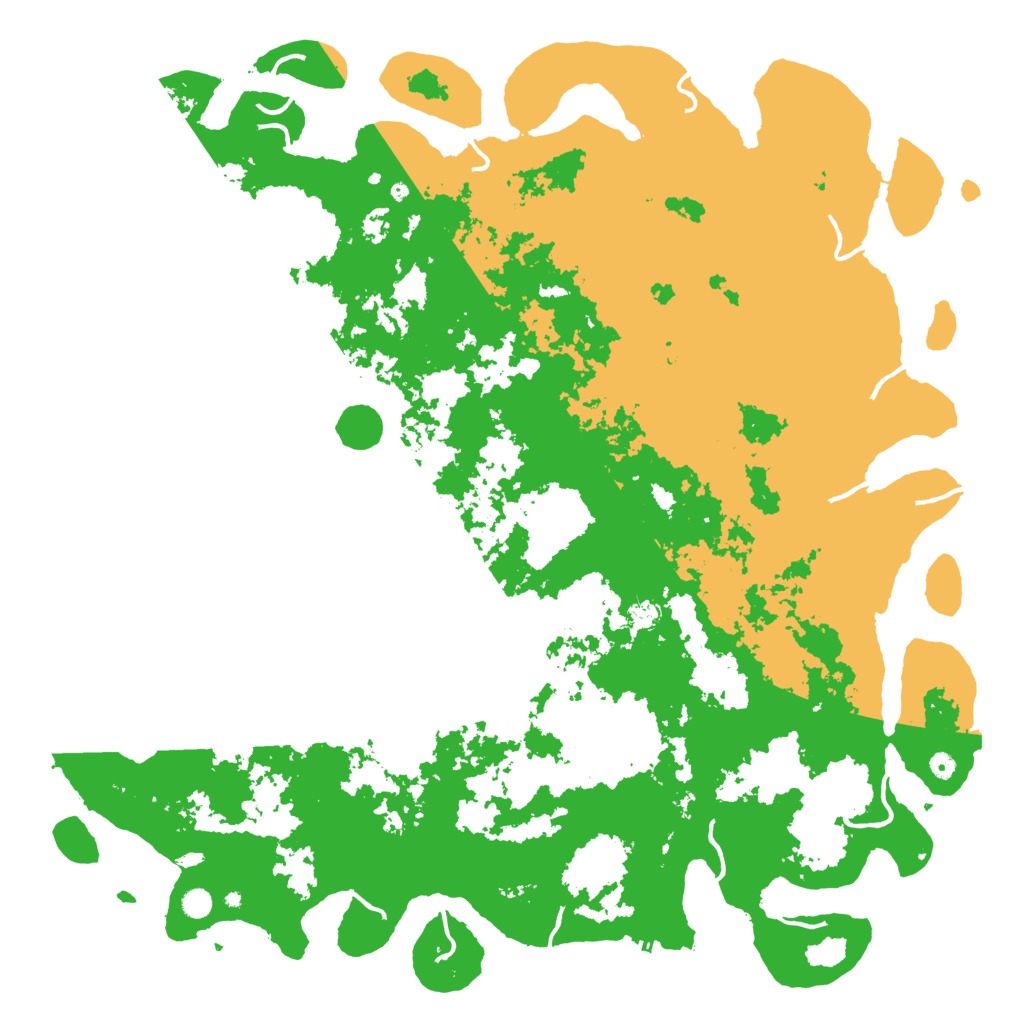 Biome Rust Map: Procedural Map, Size: 6000, Seed: 1830134623