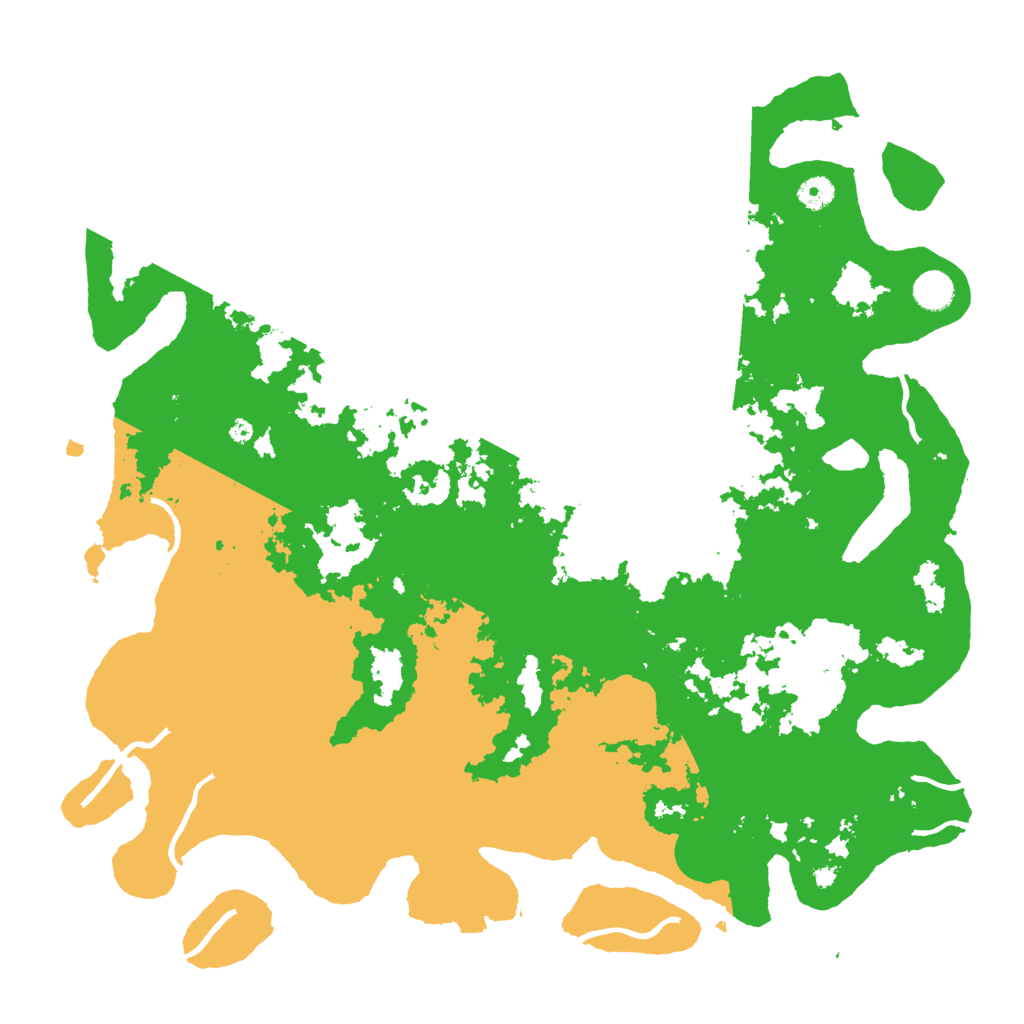 Biome Rust Map: Procedural Map, Size: 4500, Seed: 824759920