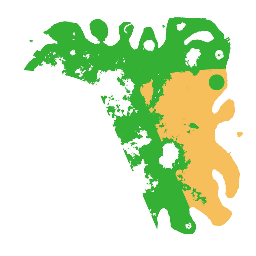 Biome Rust Map: Procedural Map, Size: 4300, Seed: 842622820