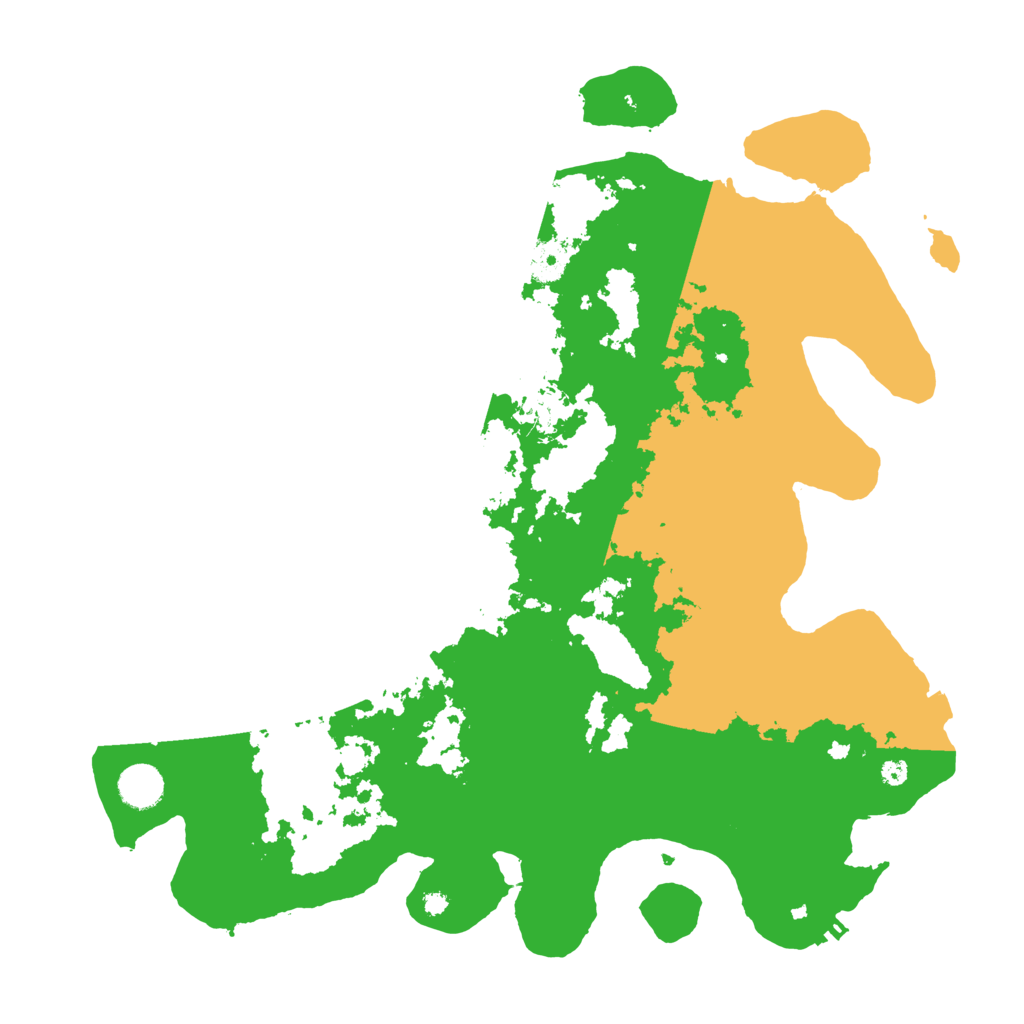 Biome Rust Map: Procedural Map, Size: 4000, Seed: 37208907