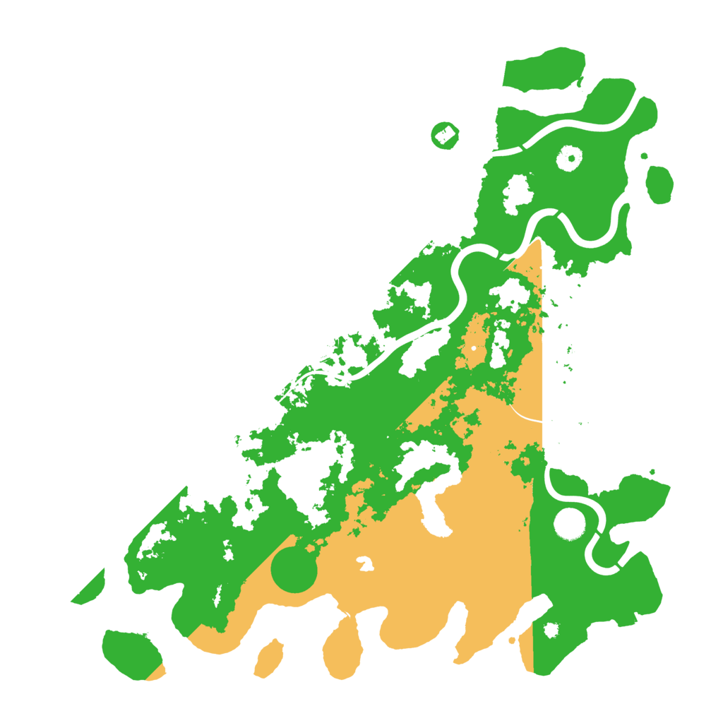 Biome Rust Map: Procedural Map, Size: 4250, Seed: 176842993