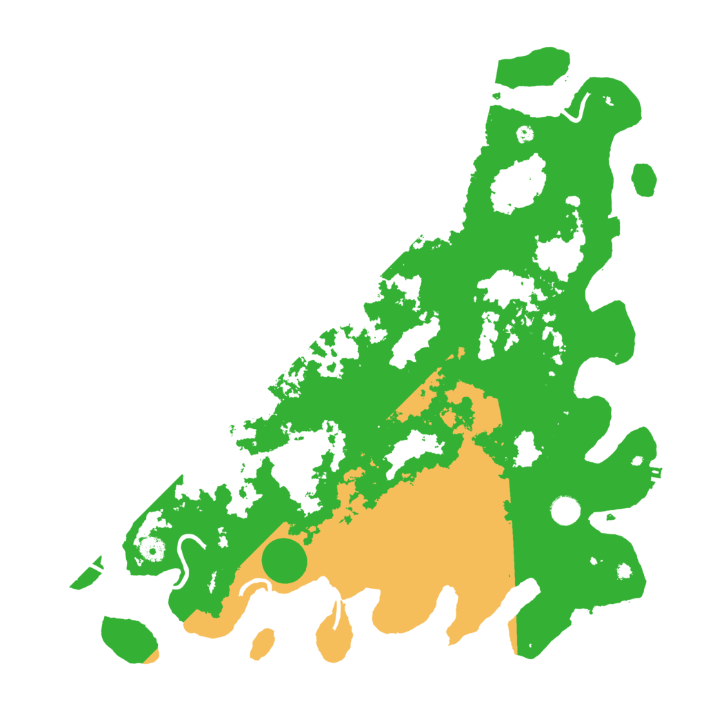 Biome Rust Map: Procedural Map, Size: 4250, Seed: 176842993