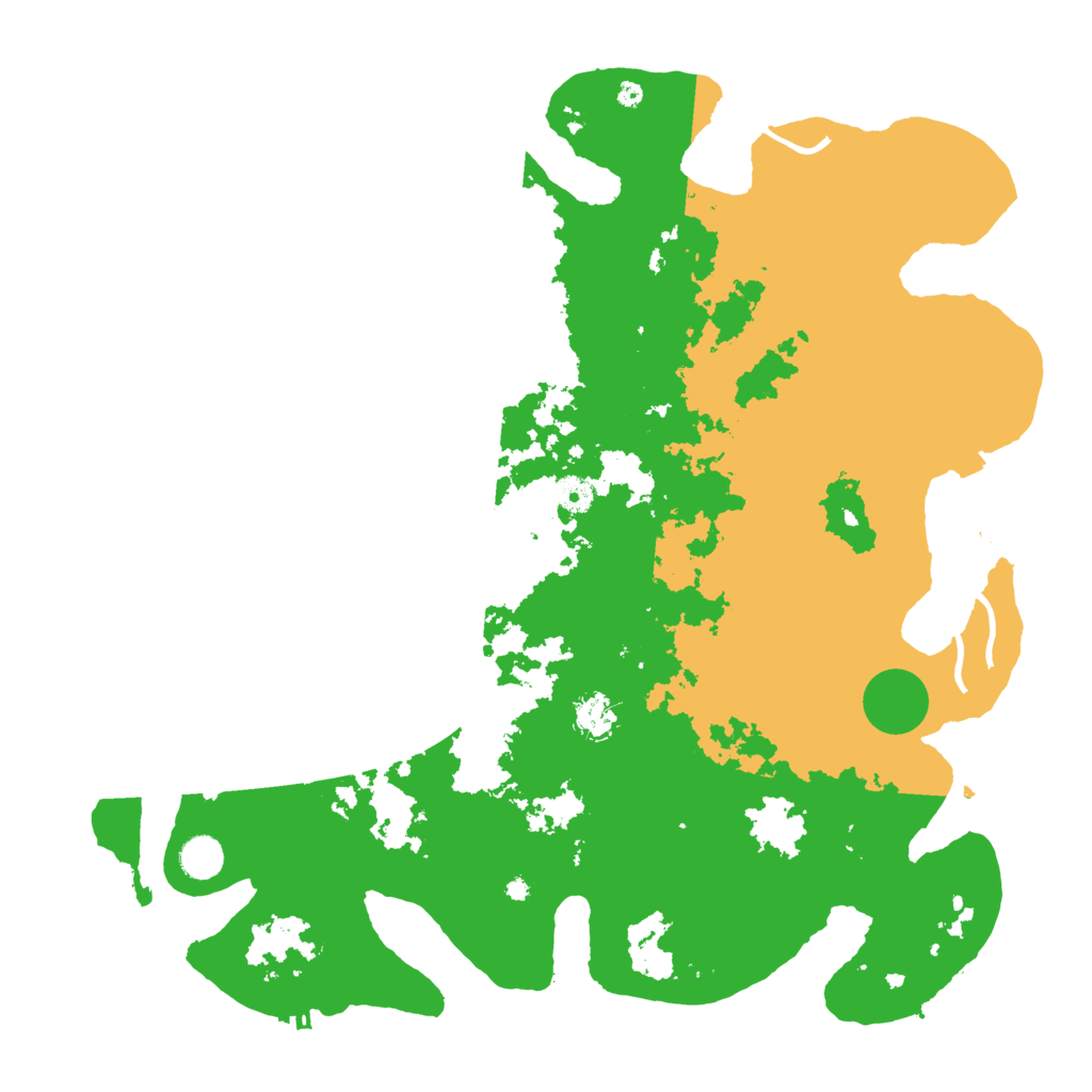 Biome Rust Map: Procedural Map, Size: 4400, Seed: 55859961