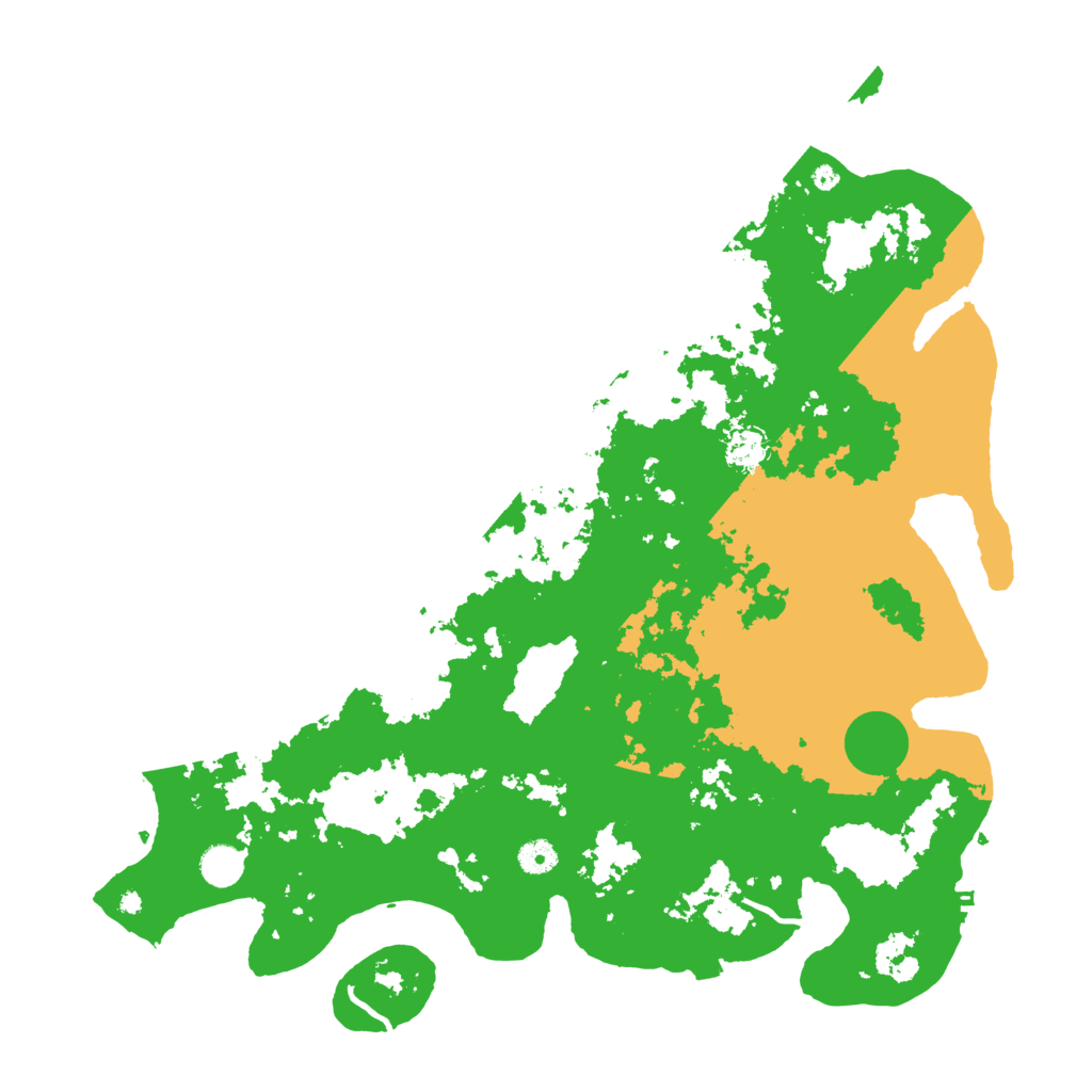 Biome Rust Map: Procedural Map, Size: 4500, Seed: 458288