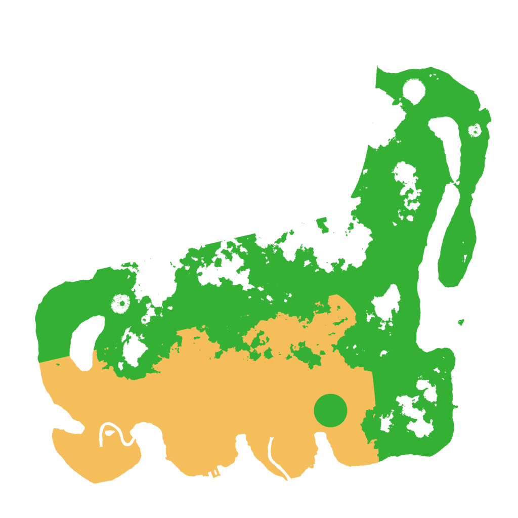 Biome Rust Map: Procedural Map, Size: 4096, Seed: 790890049