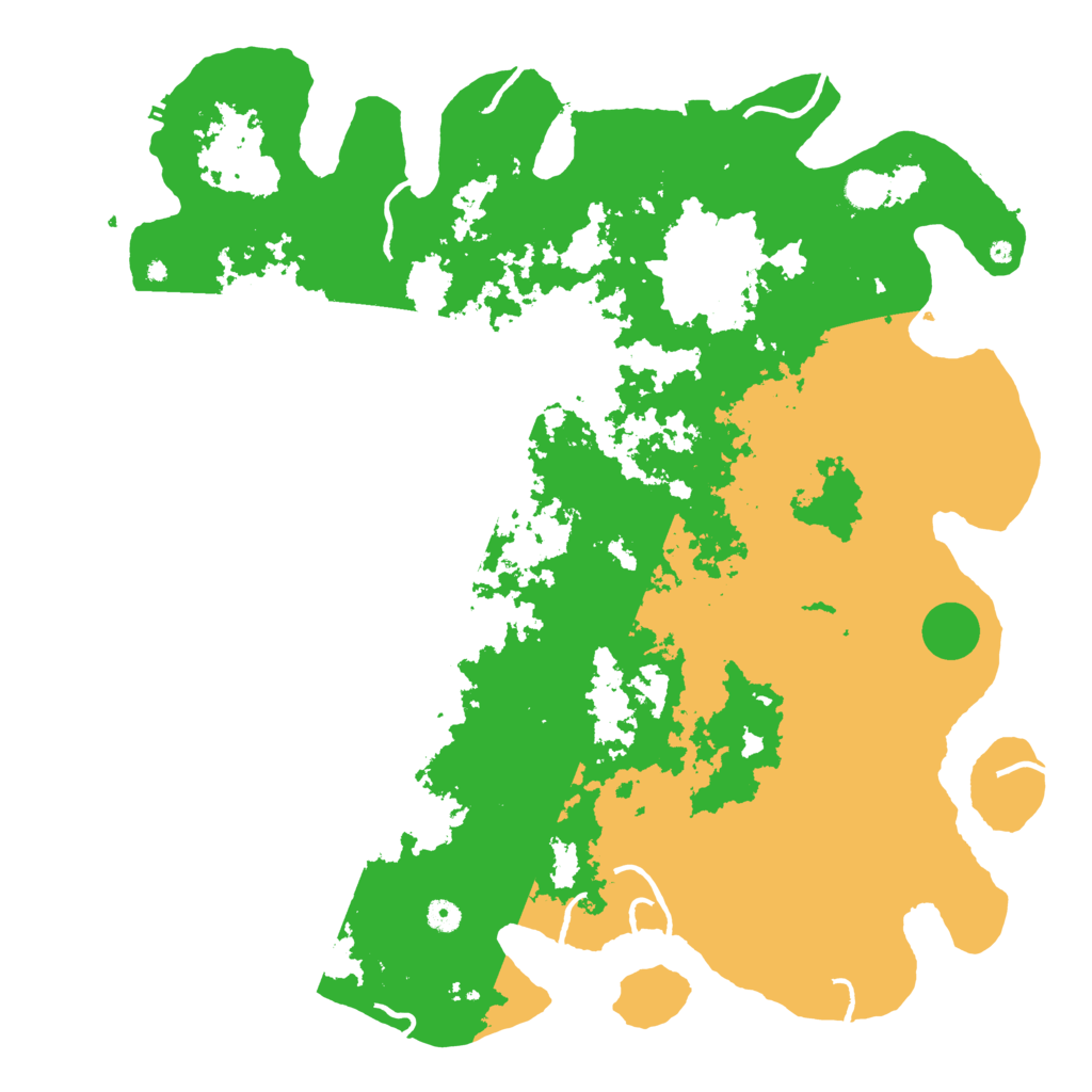 Biome Rust Map: Procedural Map, Size: 5000, Seed: 1920178684