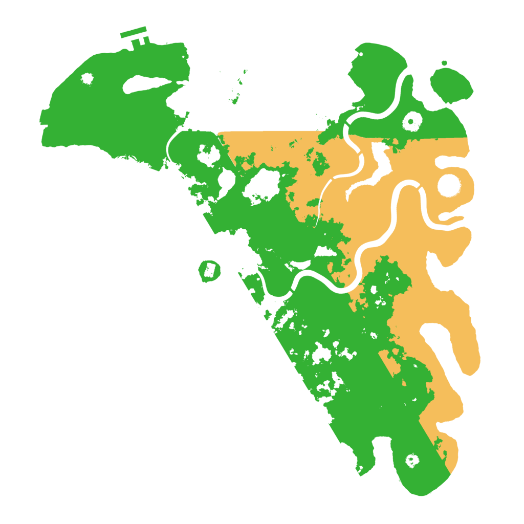 Biome Rust Map: Procedural Map, Size: 4000, Seed: 866350238