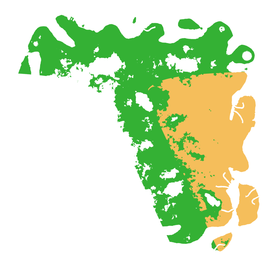 Biome Rust Map: Procedural Map, Size: 5000, Seed: 946052961