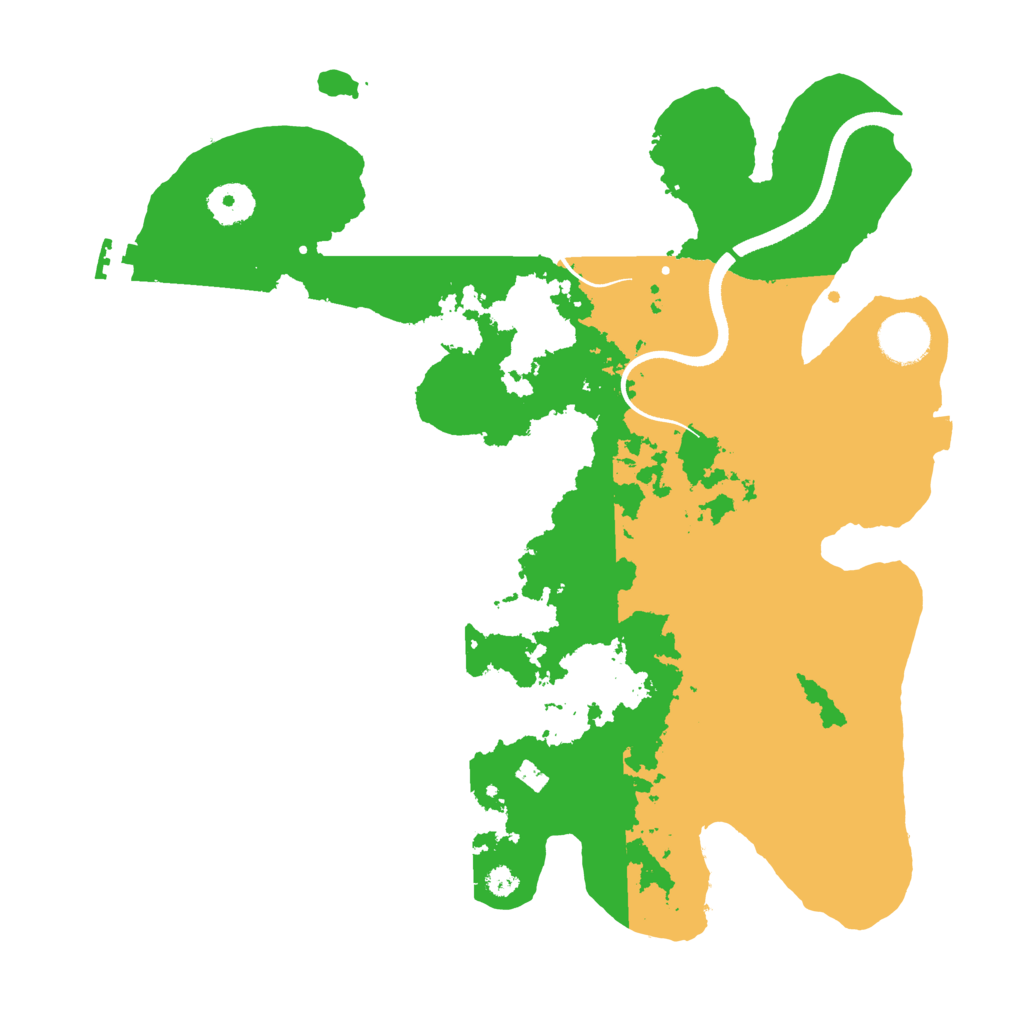 Biome Rust Map: Procedural Map, Size: 3500, Seed: 1973652739