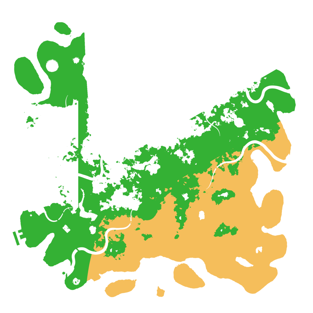 Biome Rust Map: Procedural Map, Size: 4500, Seed: 1043296859