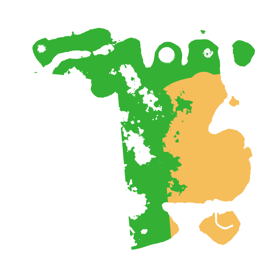 Biome Rust Map: Procedural Map, Size: 3000, Seed: 11103