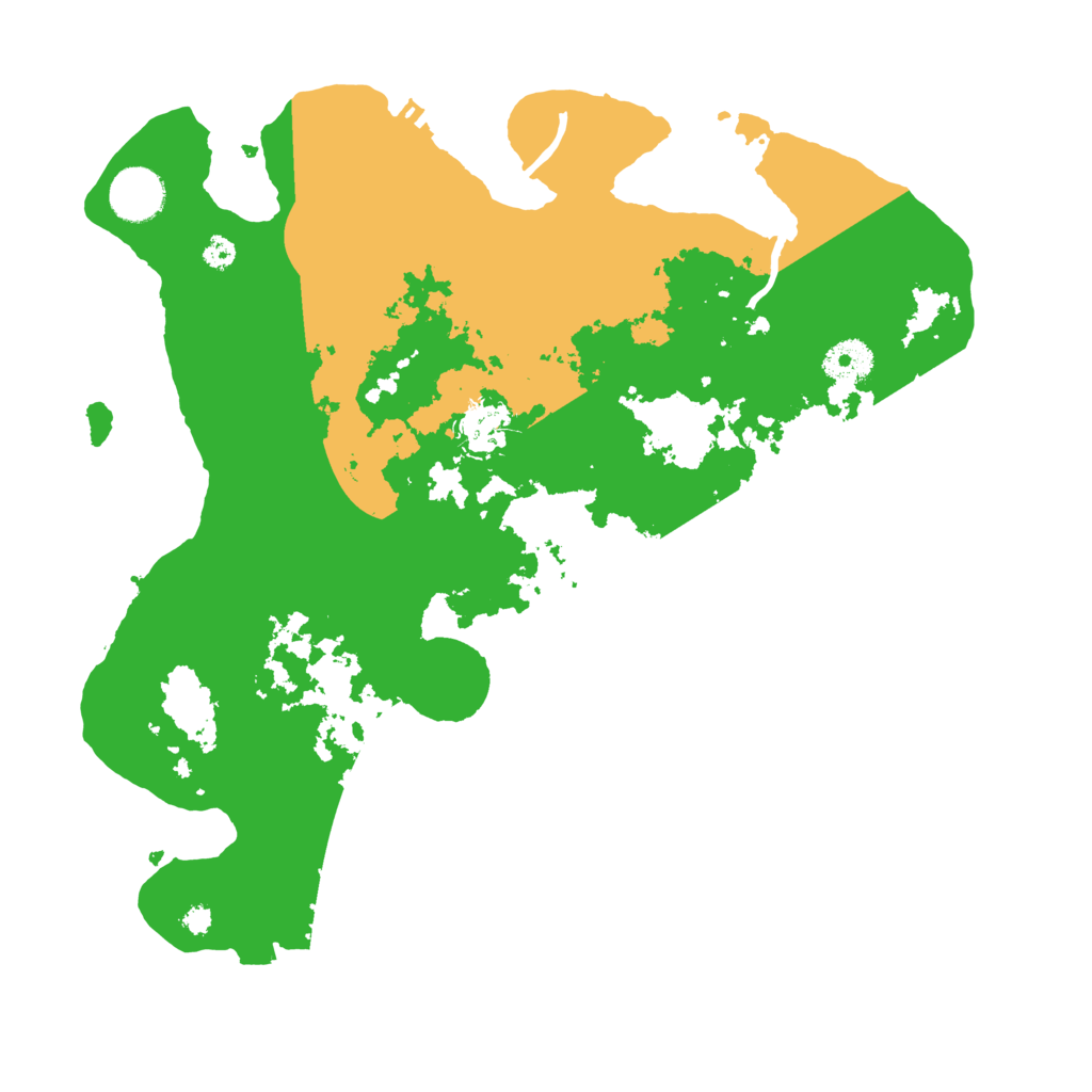 Biome Rust Map: Procedural Map, Size: 3500, Seed: 185849834